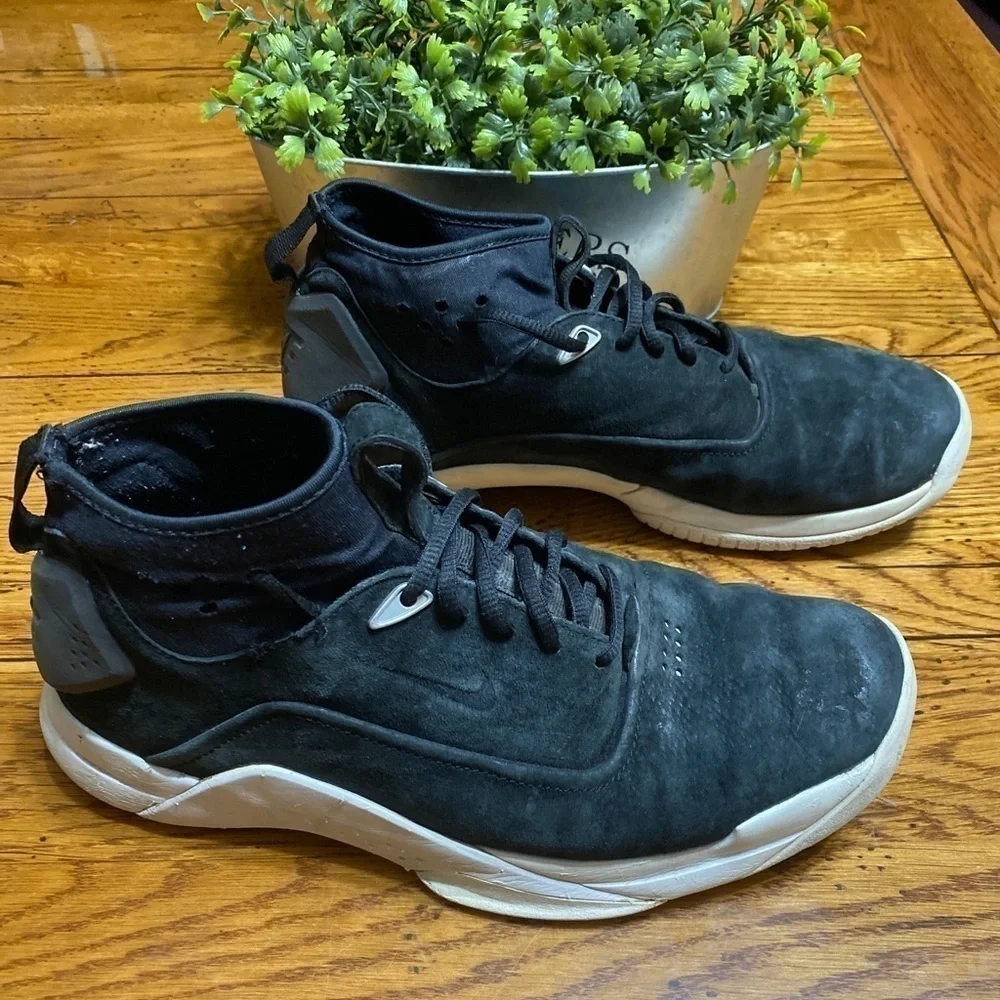 NIKE hyperdunk low lux black basketball shoes sz10